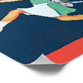 Danke, Mädchen mit Kuchen! Poster (Ecke)