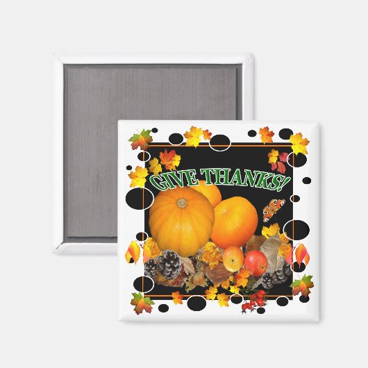 DANKE! ~ Magnet (Vorderseite/Rückseite)