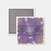 Danke Magnet (Vorderseite/Rückseite)