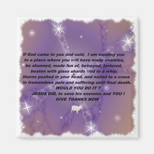 Danke Magnet (Vorne)