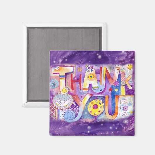 Danke, Magnet (Vorderseite/Rückseite)