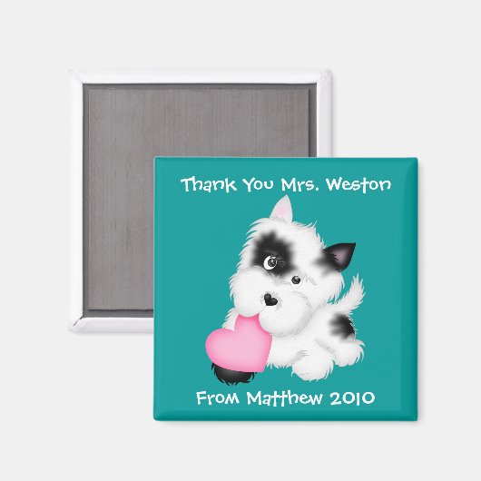 Danke, Magnet (Vorderseite/Rückseite)