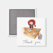 Danke, Magnet (Vorderseite/Rückseite)