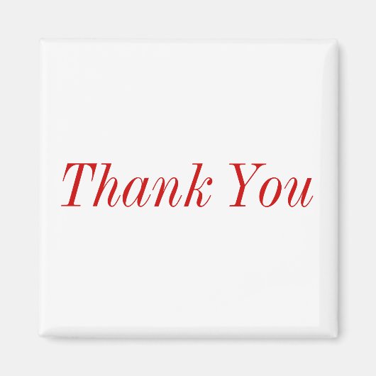 Danke, Magnet (Vorne)