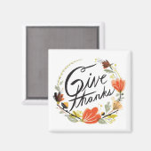 Danke - Magnet (Vorderseite/Rückseite)