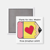 Danke Magnet von SRF (Vorderseite/Rückseite)