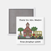 Danke Magnet von SRF (Vorderseite/Rückseite)