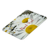 Danke! Magnete Premium Daisy Blume Daisies (Linke Seite)