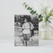 Danke, Mail Carrier Postcard Postkarte (Stehend Vorderseite)