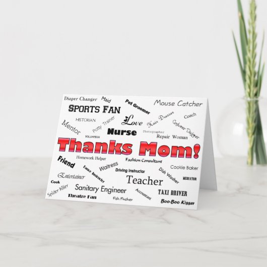 Danke Mama! (Vorderseite)