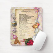 Danke Mama (anpassbar) Mousepad (Mit Mouse)