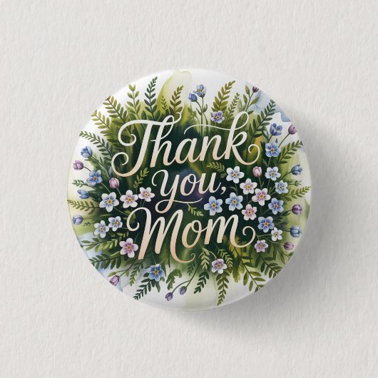 Danke, Mama Button (Vorderseite)