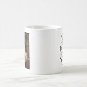 Danke, Mama, dass du mich liebst Brush Script 1 Fo Kaffeetasse (Mittel)