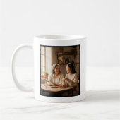 Danke, Mama, dass du mich liebst Brush Script 1 Fo Kaffeetasse (Links)