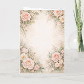 Danke Mama Design – Herzliches Dankeschön Geschenk Karte (Rückseite)