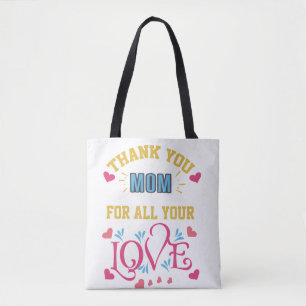 Danke Mama für all deine Liebe, das Herz Tasche