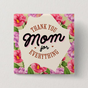 Danke Mama für alles Muttertagsgrüßen Button