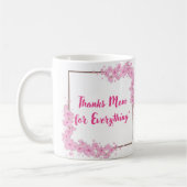 "Danke Mama für alles" Tasse (Links)