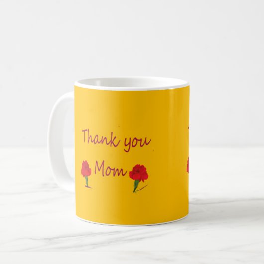 Danke, Mama Kaffeetasse (Vorderseite Links)