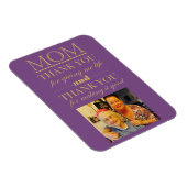 Danke Mama Mother Day Foto Magnet (Rechte Seite)