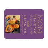 Danke Mama Mother Day Foto Magnet (Horizontal)