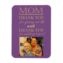 Danke Mama Mother Day Foto Magnet