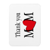 Danke, Mama Personalisiert Magnet (Vertikal)