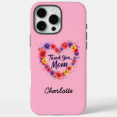 Danke Mama | Personalisierter Muttertag Case-Mate iPhone Hülle (Rückseite)