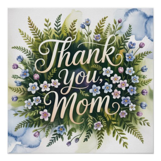 Danke, Mama Poster (Vorderseite)