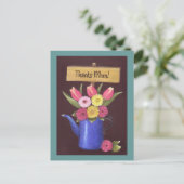 Danke Mama! Postkarte (Stehend Vorderseite)