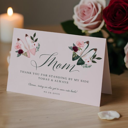 Danke Mama | Stehend von den Heelsen meiner Seiten