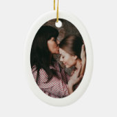 Danke Mama | Stehend von den Heelsen meiner Seiten Keramik Ornament (Hinten)