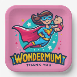 Danke Mama! T-Shirt Pappteller