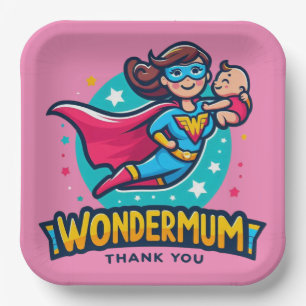 Danke Mama! T-Shirt Pappteller