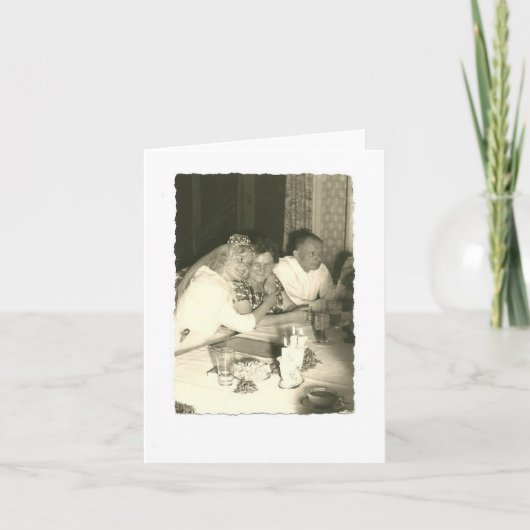 Danke, Mama und Vater, für meine Hochzeit! Dankeskarte (Vorderseite)