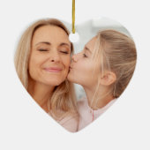 Danke, Mama's Day Mama's Birthday Mommy Keramik Ornament (Hinten)