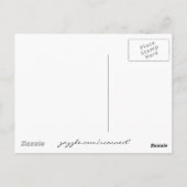 Danke Mandarine Postkarte (Rückseite)