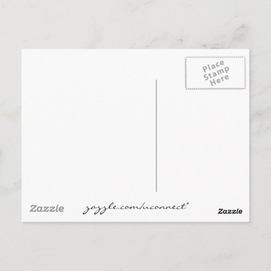 Danke Mandarine Postkarte (Rückseite)