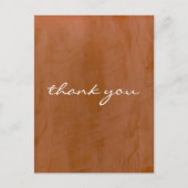 Danke Mandarine Postkarte (Vorderseite)