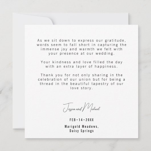 Danke Meadow Blooms Collection (Rückseite)