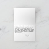 Danke, mein Bruder Dankeskarte (Innenseite)