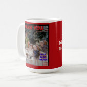 DANKE MILITÄRISCHE FAMILIEN Tasse (Vorderseite Links)