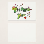 Danke Mini Cards (Vorne & Hinten)