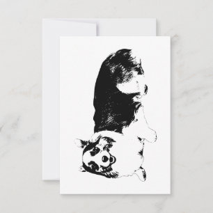 Danke mit einem Corgi-Lächeln