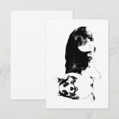 Danke mit einem Corgi-Lächeln (Vorne/Hinten)
