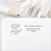 Danke mit einem Dankeschön-Herz-Label (Insitu)