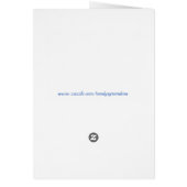 "Danke" mit eleganten Extravaganten Herzrahmen (Hinten)