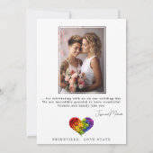 🌈 Danke mit Foto - Gemeinsam wachsen (Rückseite)