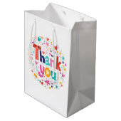 Danke Mittlere Geschenktüte (Rückseite Schrägansicht)
