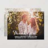 Danke | MODERN POSTCARD Postkarte (Vorne/Hinten)